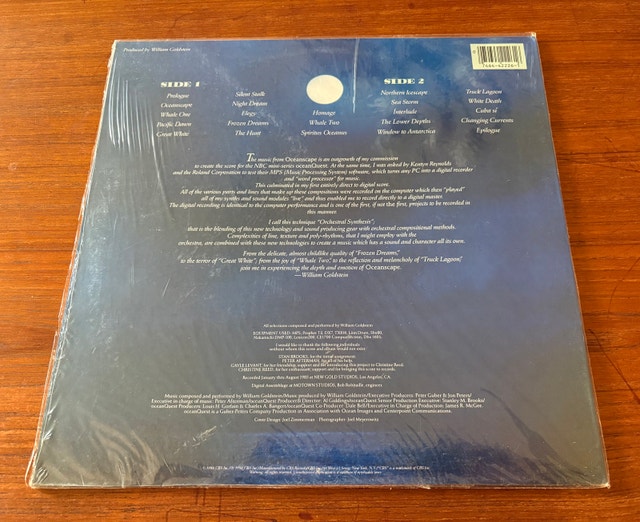 Vintage 1986 Vinyl LP: Oceanscape William Goldstein. - photo 3