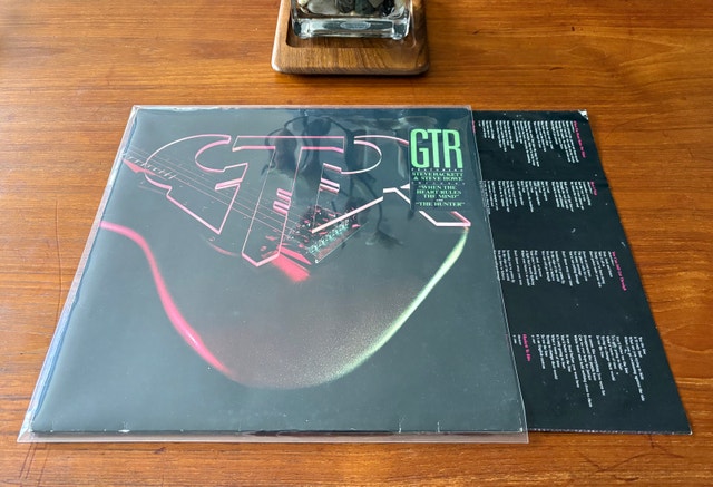 Vintage GTR Vinyl LP Album Record 1986 – Arista Records