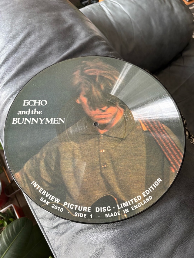 Echo and the Bunnymen – Interview Picture Disc Vinyl Record