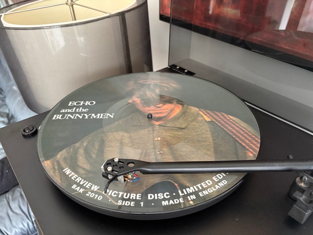Echo and the Bunnymen – Interview Picture Disc Vinyl Record - photo 2