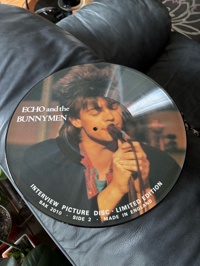 Echo and the Bunnymen – Interview Picture Disc Vinyl Record - photo 3