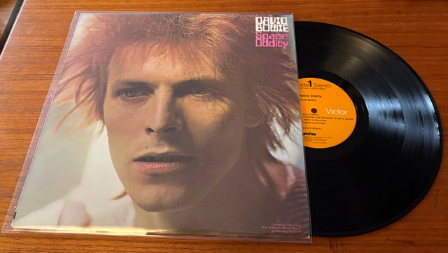 David Bowie Space Oddity 72 RCA LP vinyl record