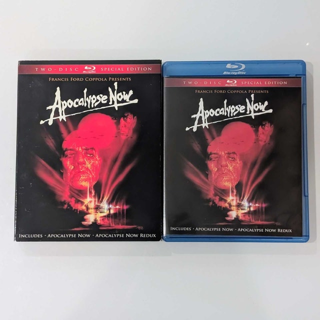 Apocalypse Now 2 Disc Blu-ray w/ Slipcover