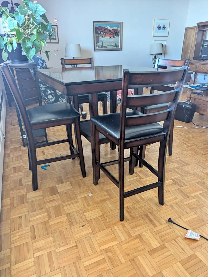 5-piece Counter-Height Dining Set