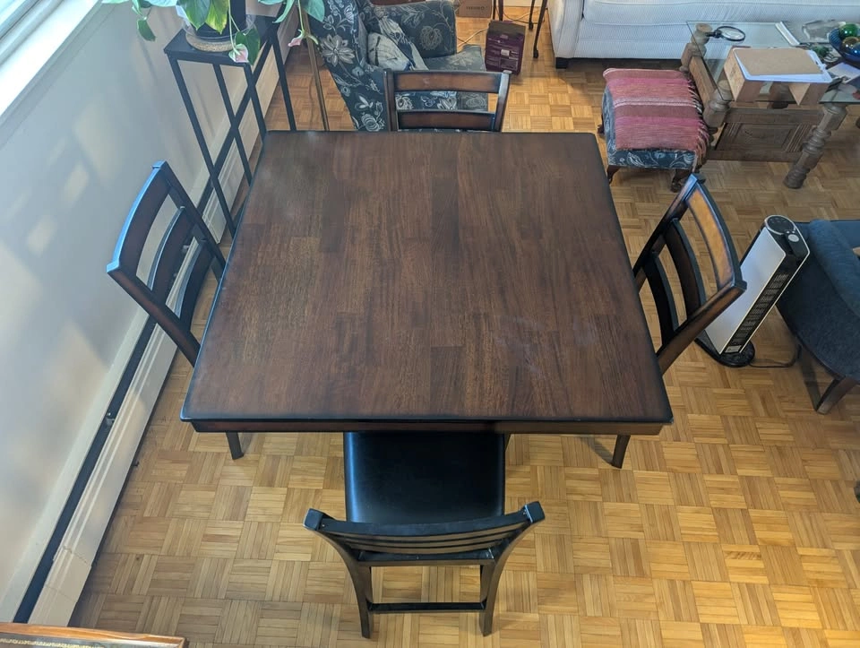 5-piece Counter-Height Dining Set - photo 2