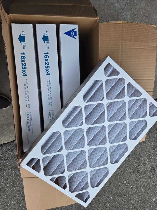 16x25x4 Air Filters