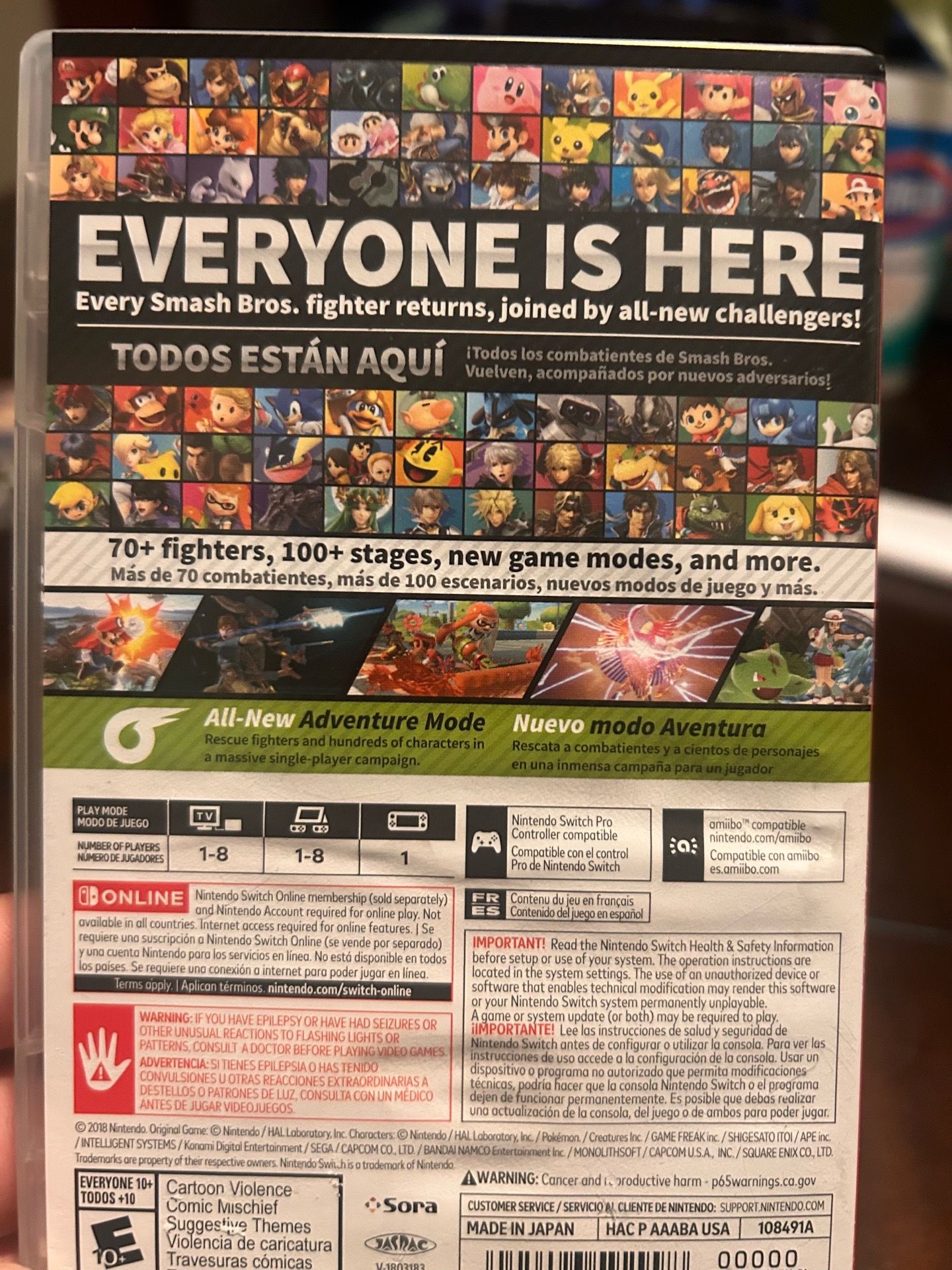 Super Smash Bros Ultimate Nintendo Switch - photo 3