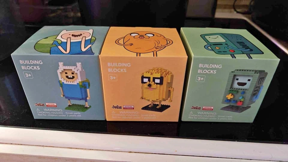 Adventure Time Building Blocks Figure New