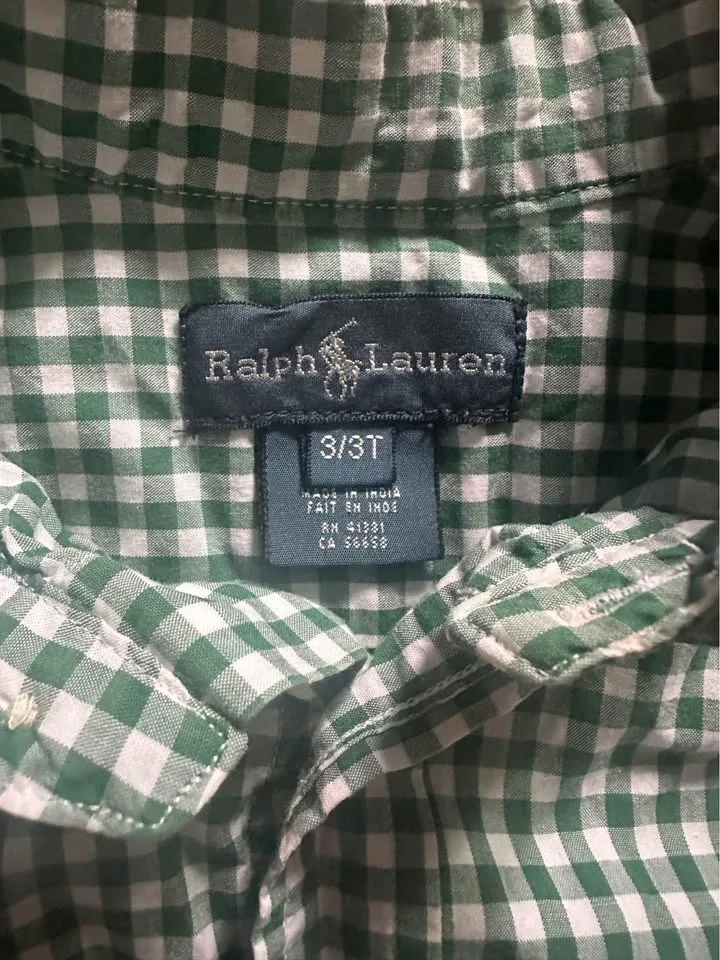Toddler Boys Ralph Lauren Button-Up Shirt image indicator(2)