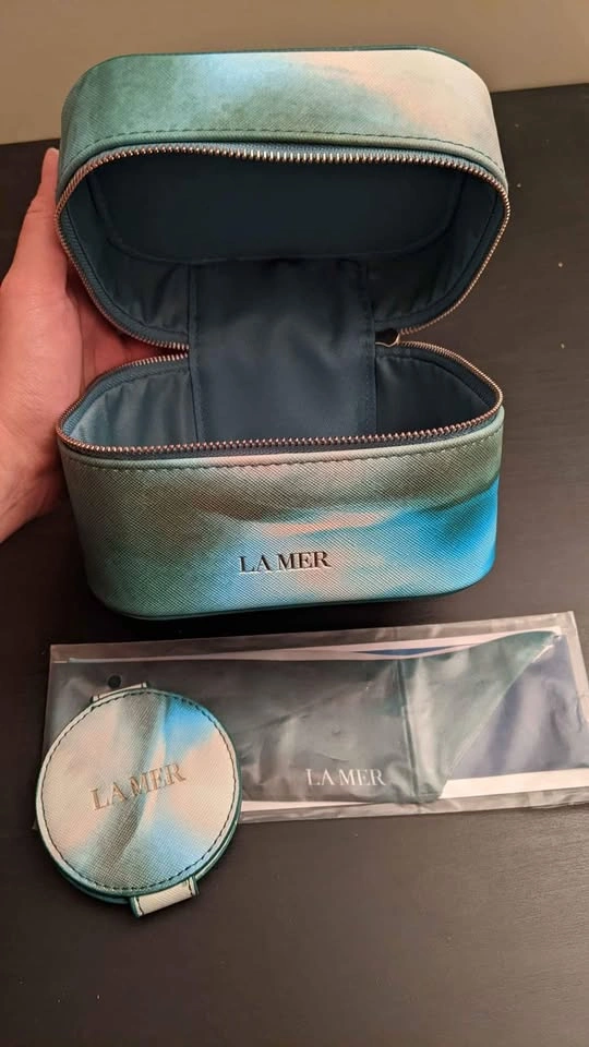 BRAND NEW La Mer Makeup Bag Set - photo 3
