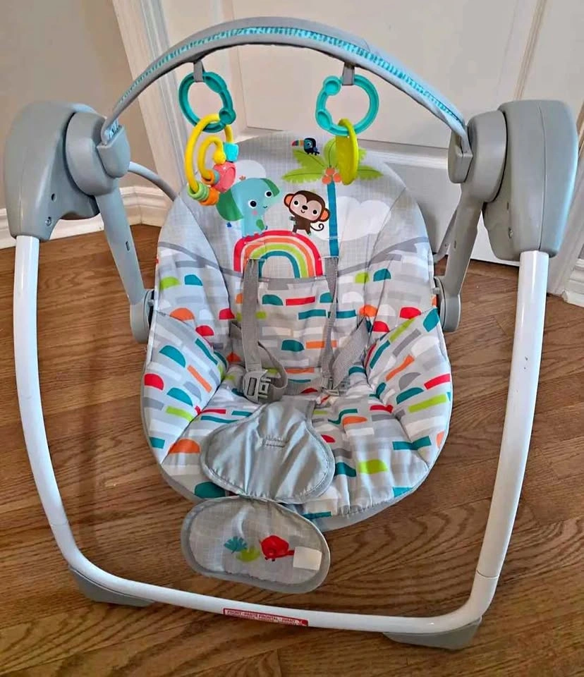 Bright Starts Playful Paradise Portable Swing