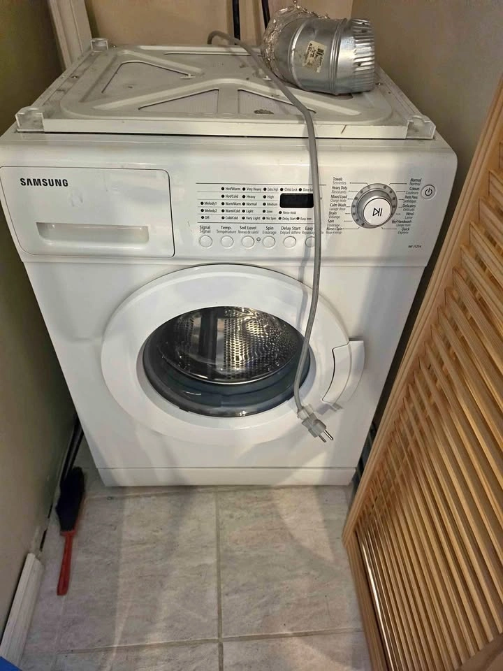 Samsung Washer WF-J1254 and Dryer DV665JW Set