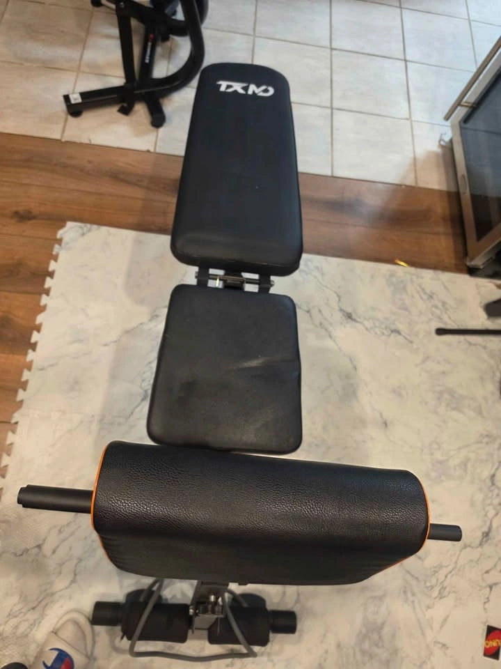 TXM Adjustable Weight Bench with Preacher Curl - photo 2