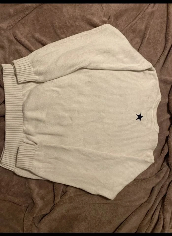 Oversized Tommy Hilfiger Off White Jumper - photo 2