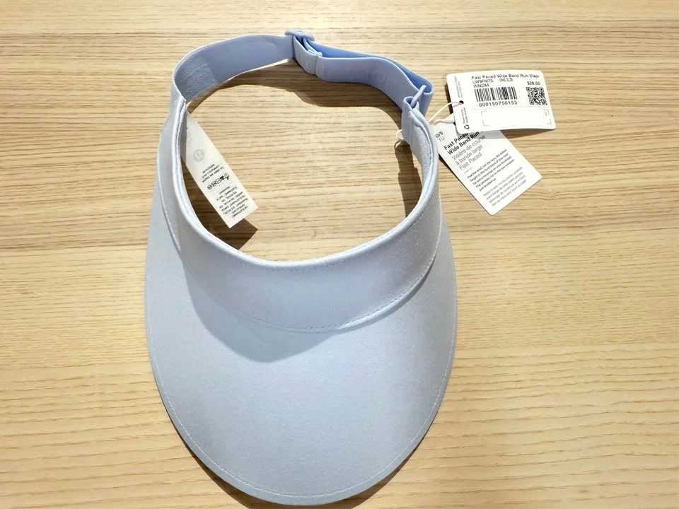 Lululemon Women's Fast Paced Wide Band Running Visor - photo 2