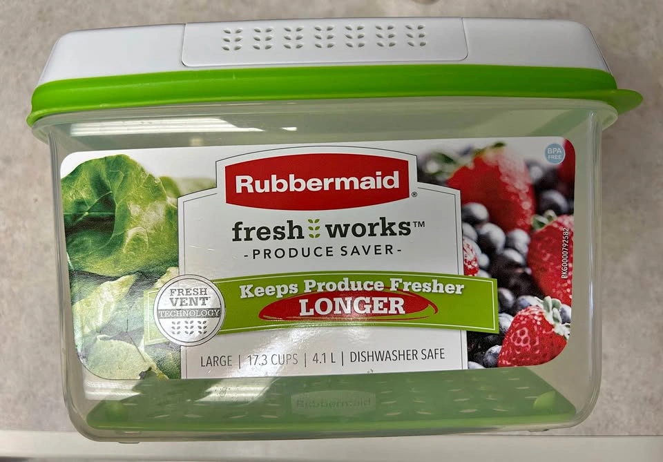 Rubbermaid Produce Food Storage, 17.3 Cup