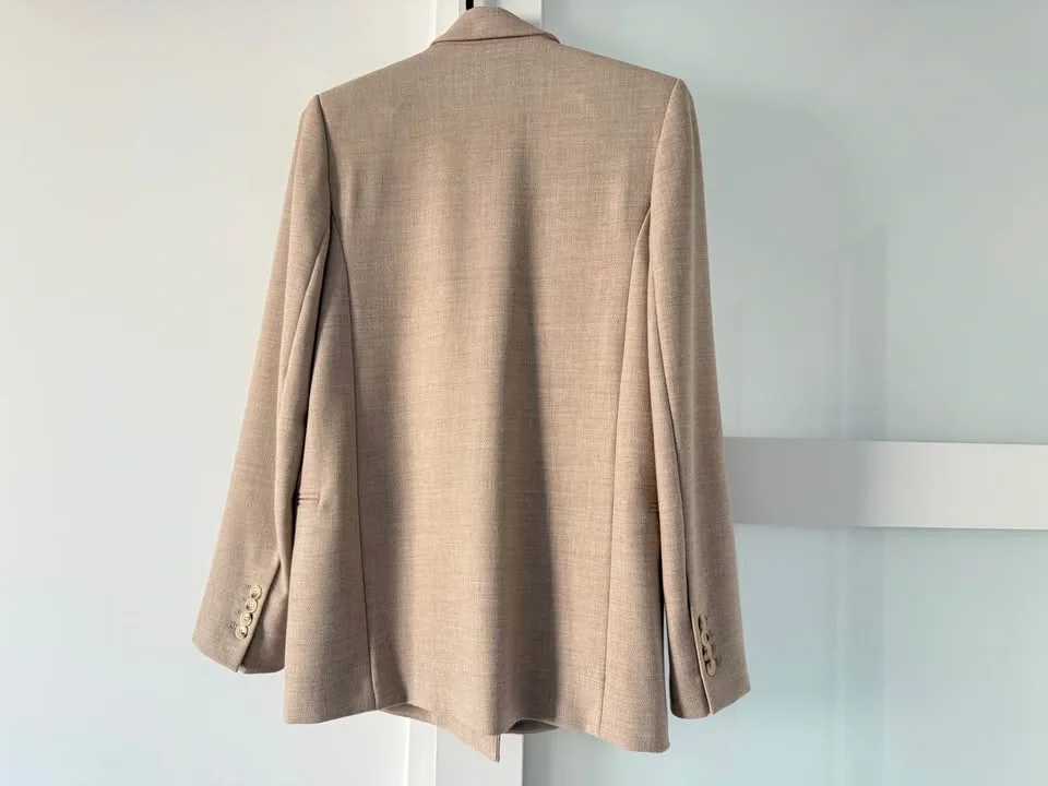 Zara Double-breasted straight-cut Blazer - photo 2