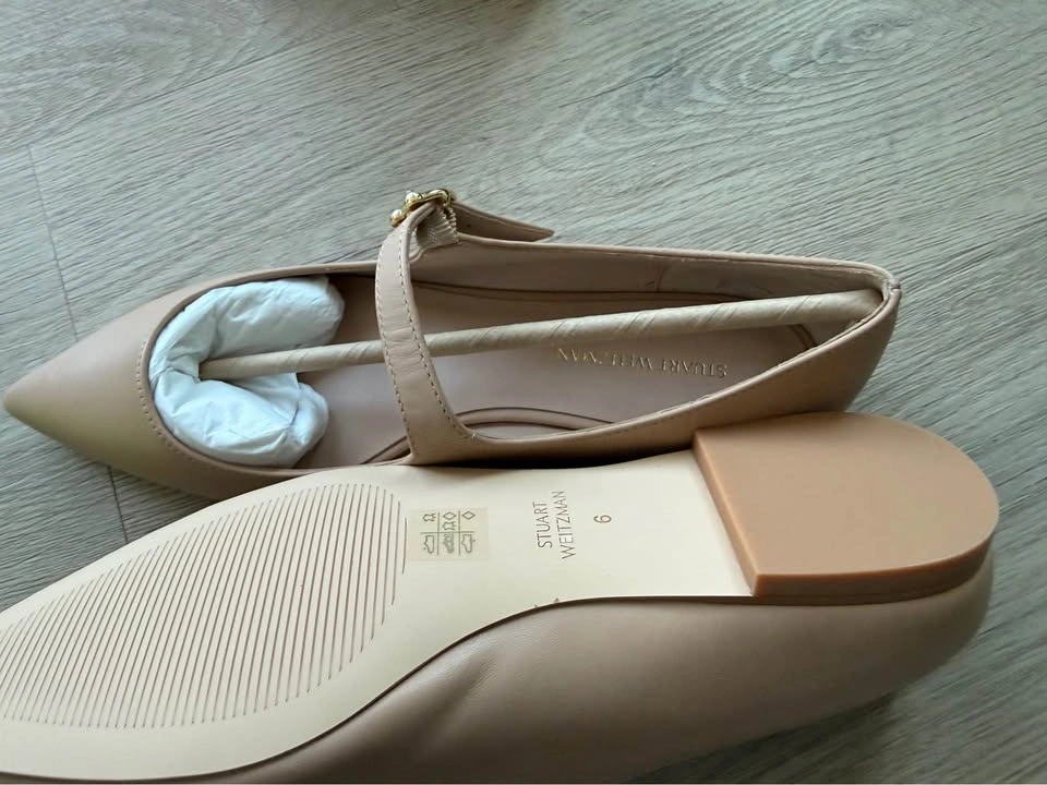 Stuart Weitzman PEARLRING MARY JANE FLAT - photo 4