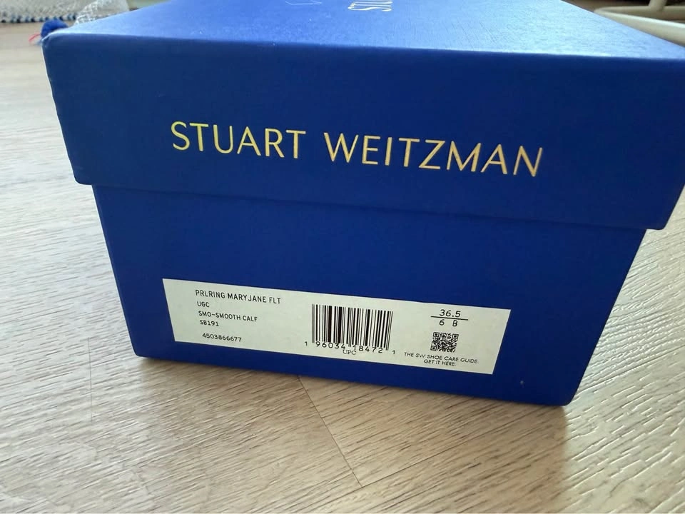 Stuart Weitzman PEARLRING MARY JANE FLAT - photo 5