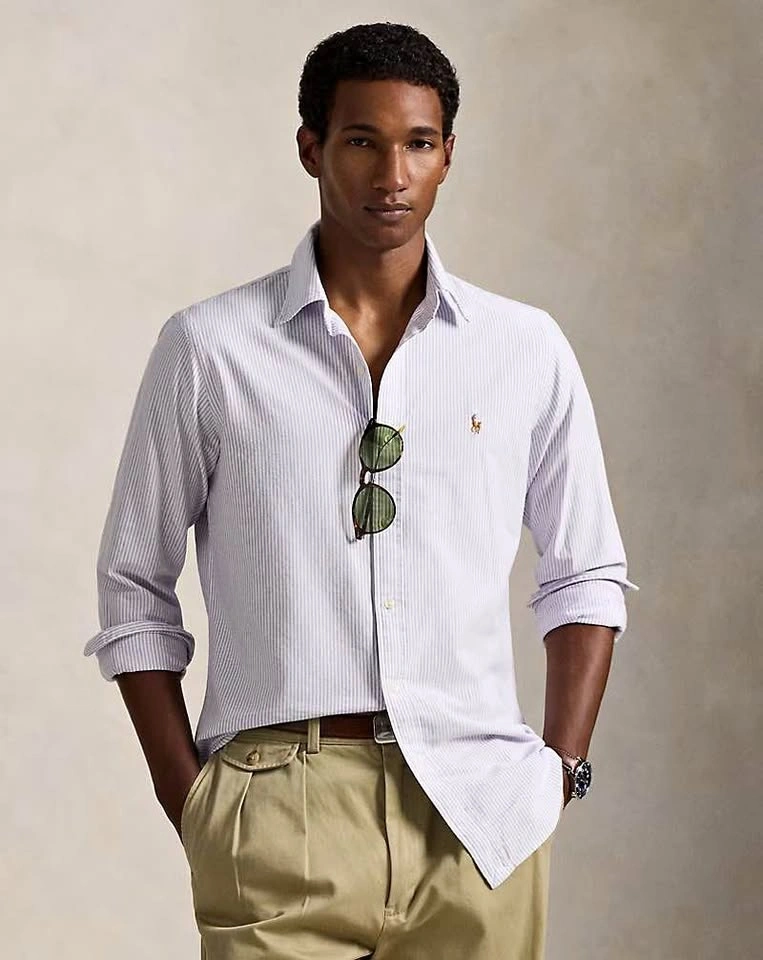 Polo Ralph Lauren Classic Fit Striped Oxford Shirt