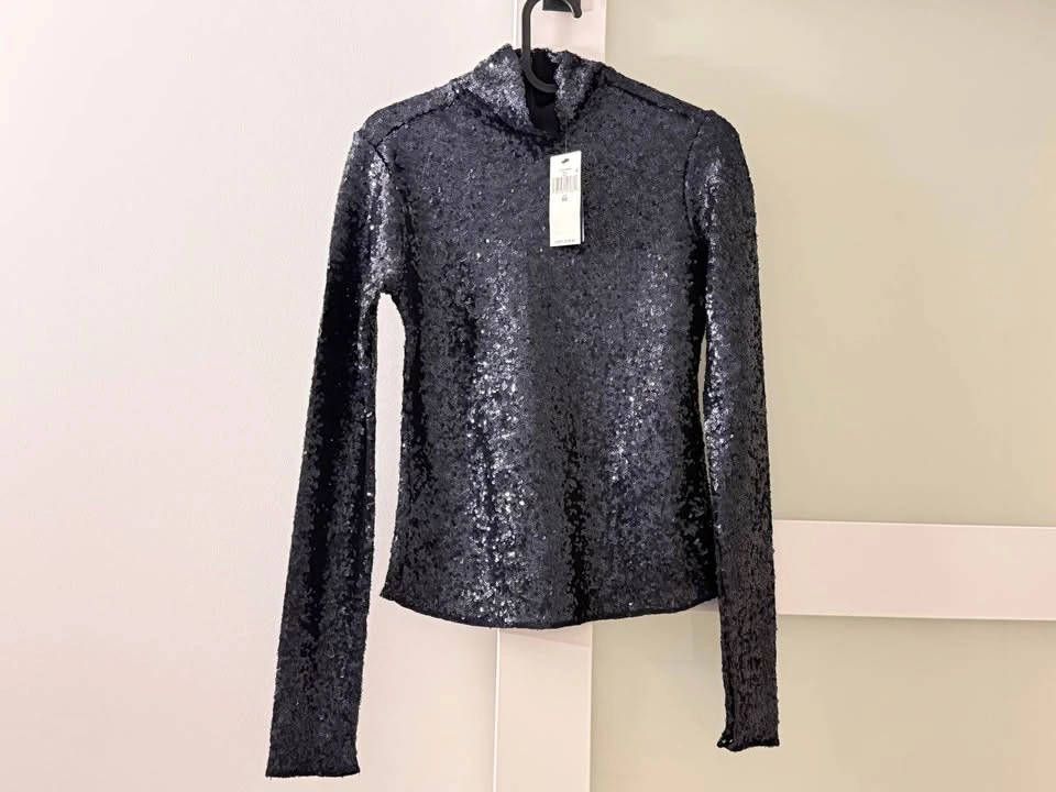 Polo Ralph Lauren Sequin Mesh Turtleneck - photo 2