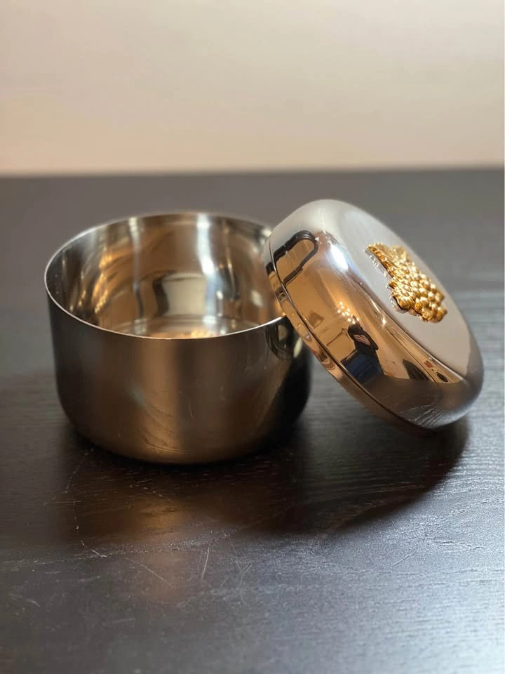Vintage Morinox 18/10 Italy Stainless Steel Ice Bucket / Barware - photo 5