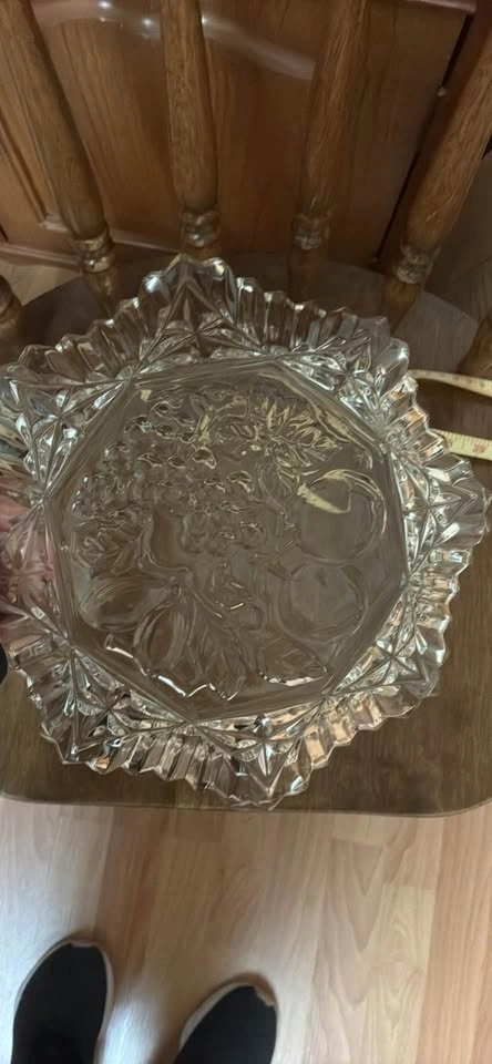 Crystal Platter and Bowl Platter Set - photo 2