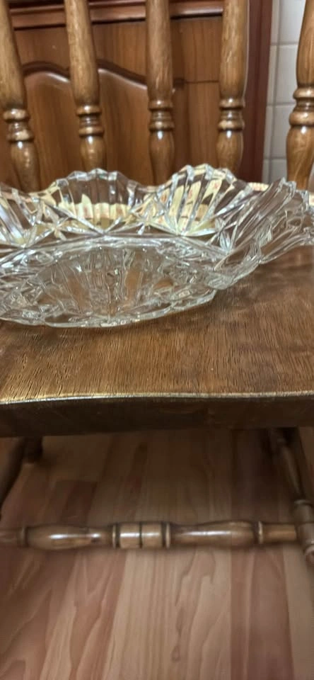 Crystal Platter and Bowl Platter Set - photo 3