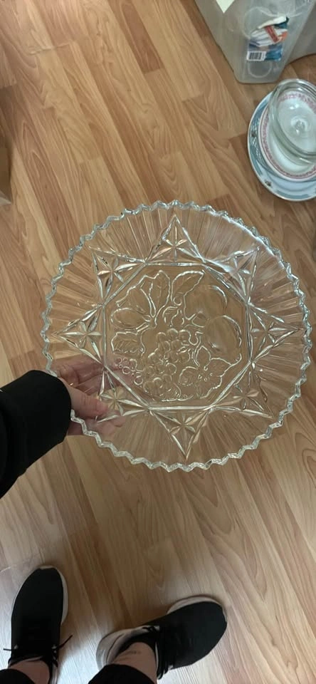 Crystal Platter and Bowl Platter Set - photo 4
