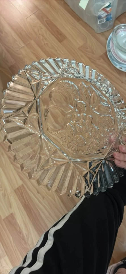Crystal Platter and Bowl Platter Set - photo 5