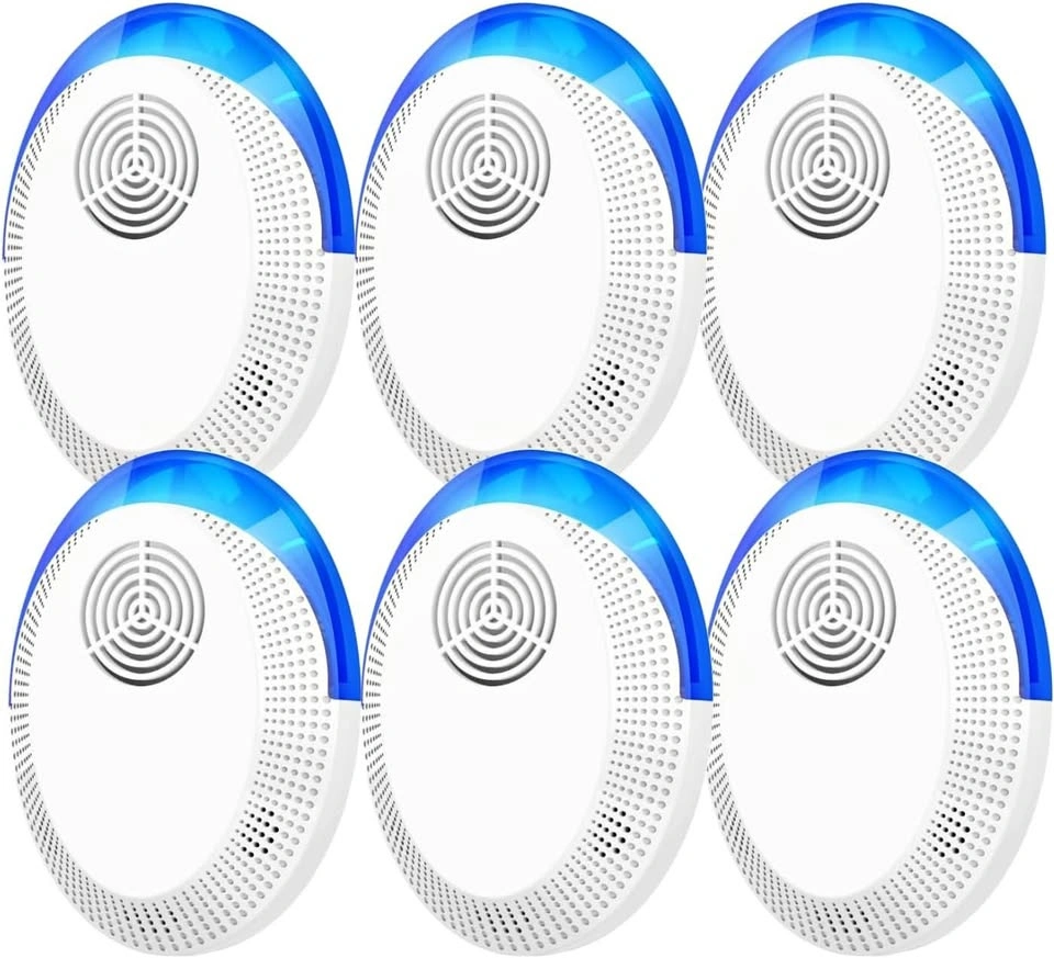 NEW - Ultrasonic Pest Repeller Indoor 6 Pack