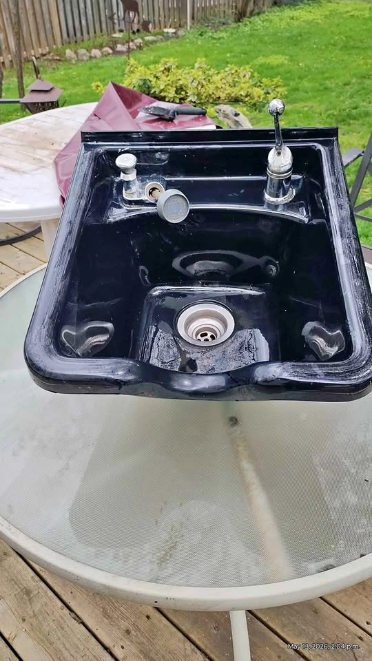 Hair Dressing Sink and Chair