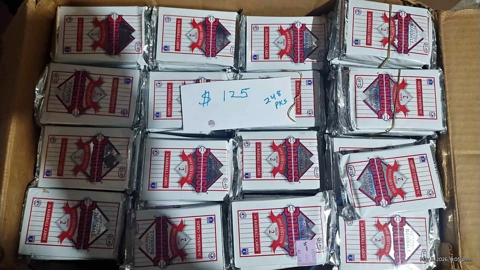 Unopened Box Sets Hockey & Baseball Cards