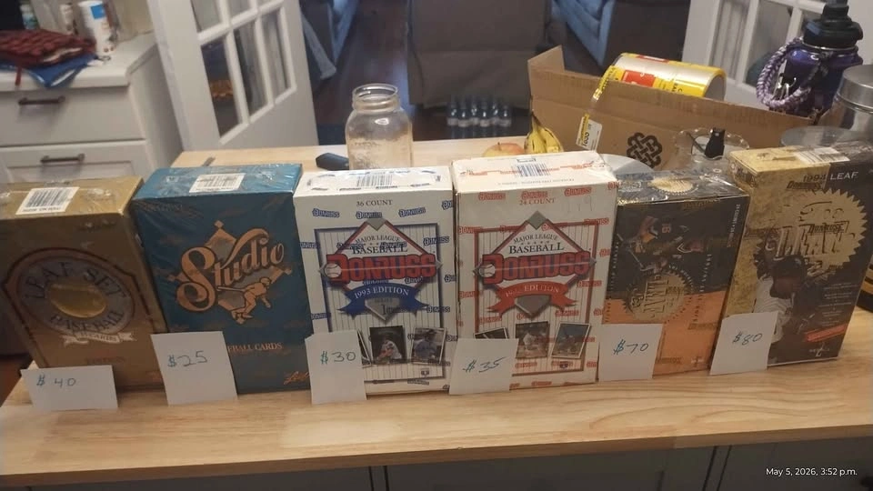 Unopened Box Sets Hockey & Baseball Cards - photo 2