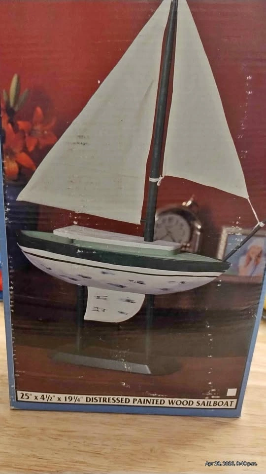 Wooden sale boat