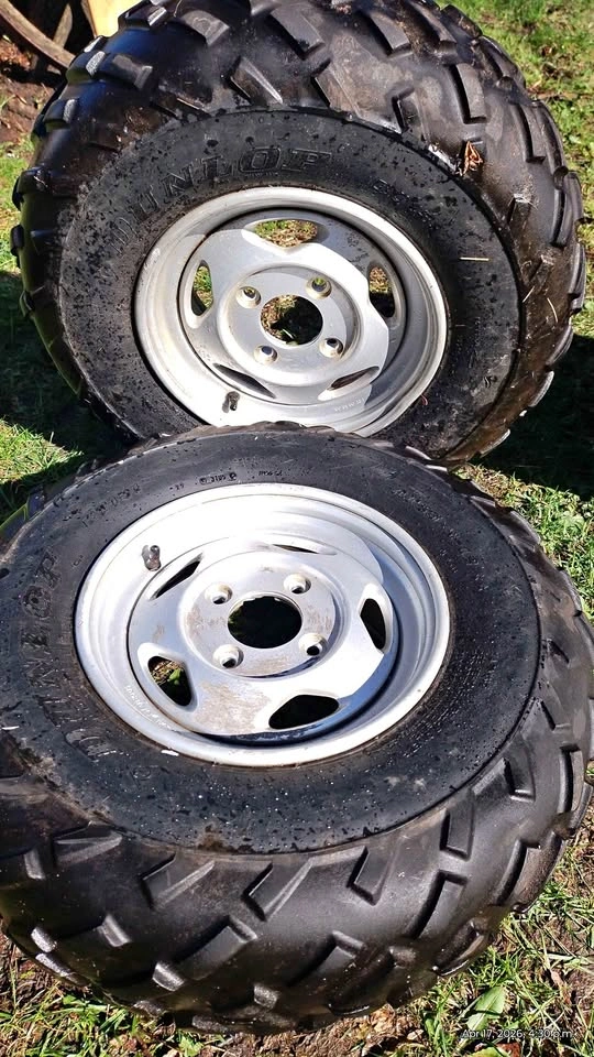 4 Tires and Rims - Yamaha Grizzly 660