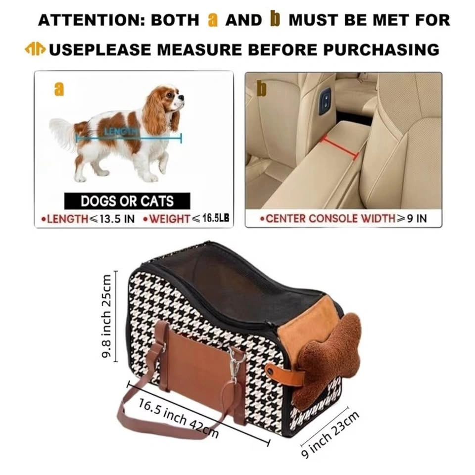 Center Console Dog Car Seat - photo 2