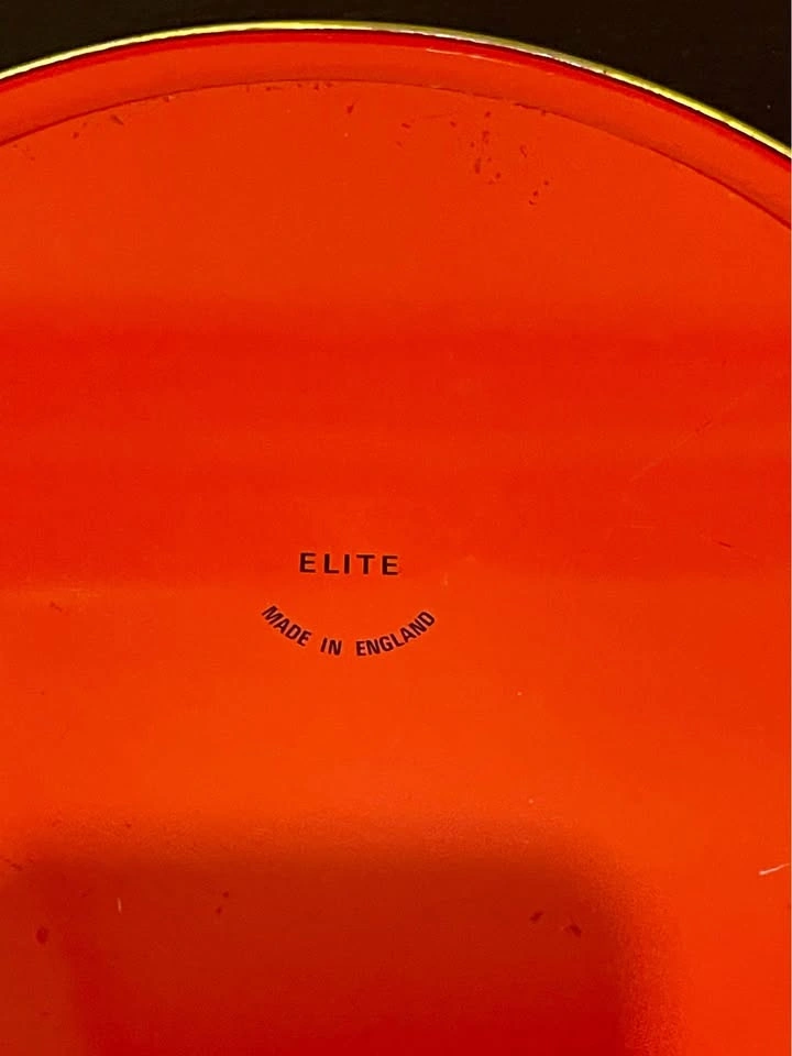 Vintage Tray tin tray metal serving tray made in England ELITE y - photo 3