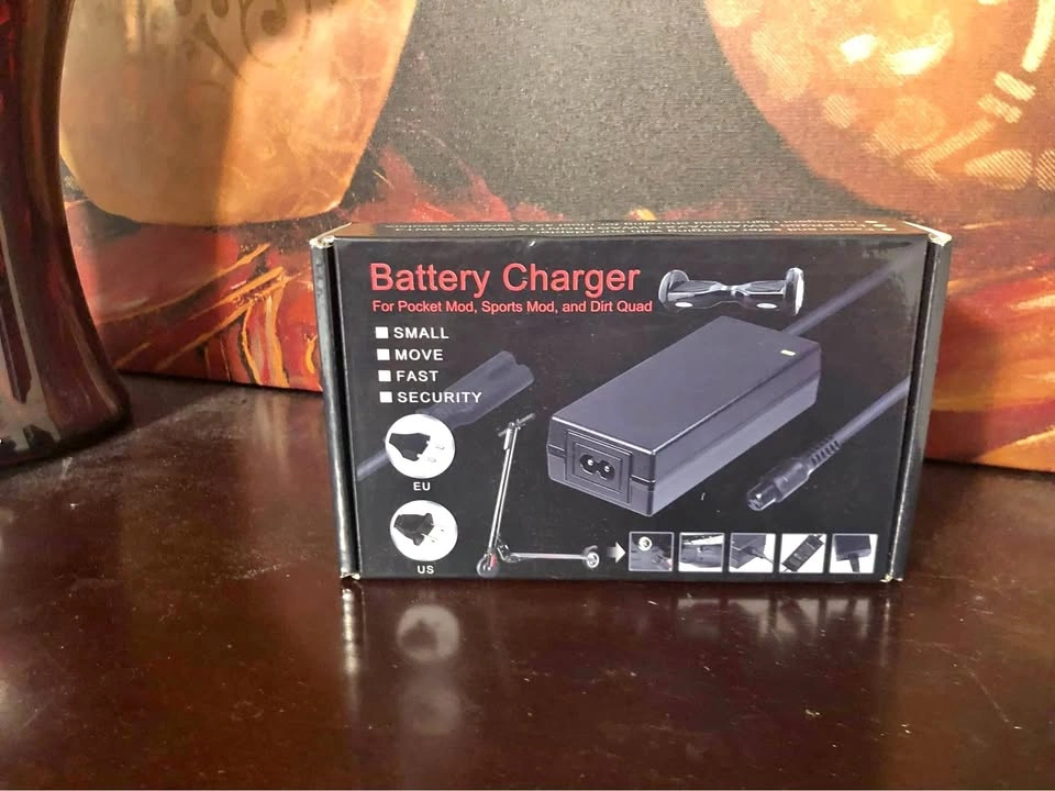 New Power Adapter for Hoverboards, Scooters, Skateboards