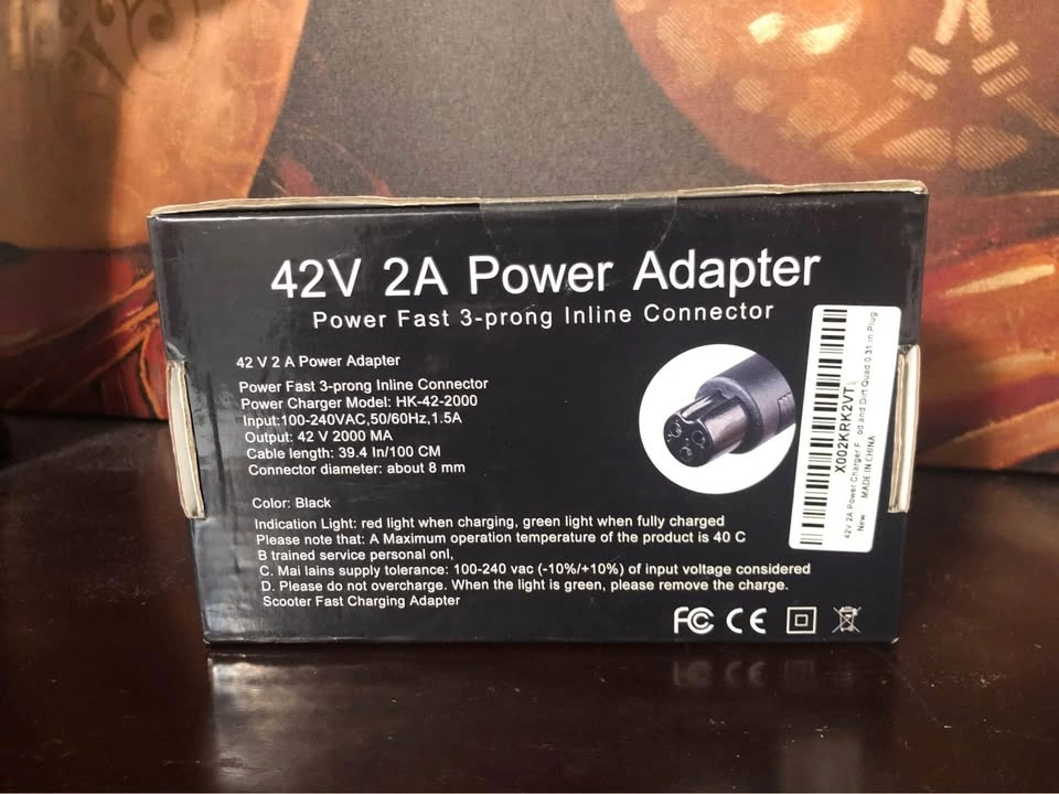 New Power Adapter for Hoverboards, Scooters, Skateboards - photo 2