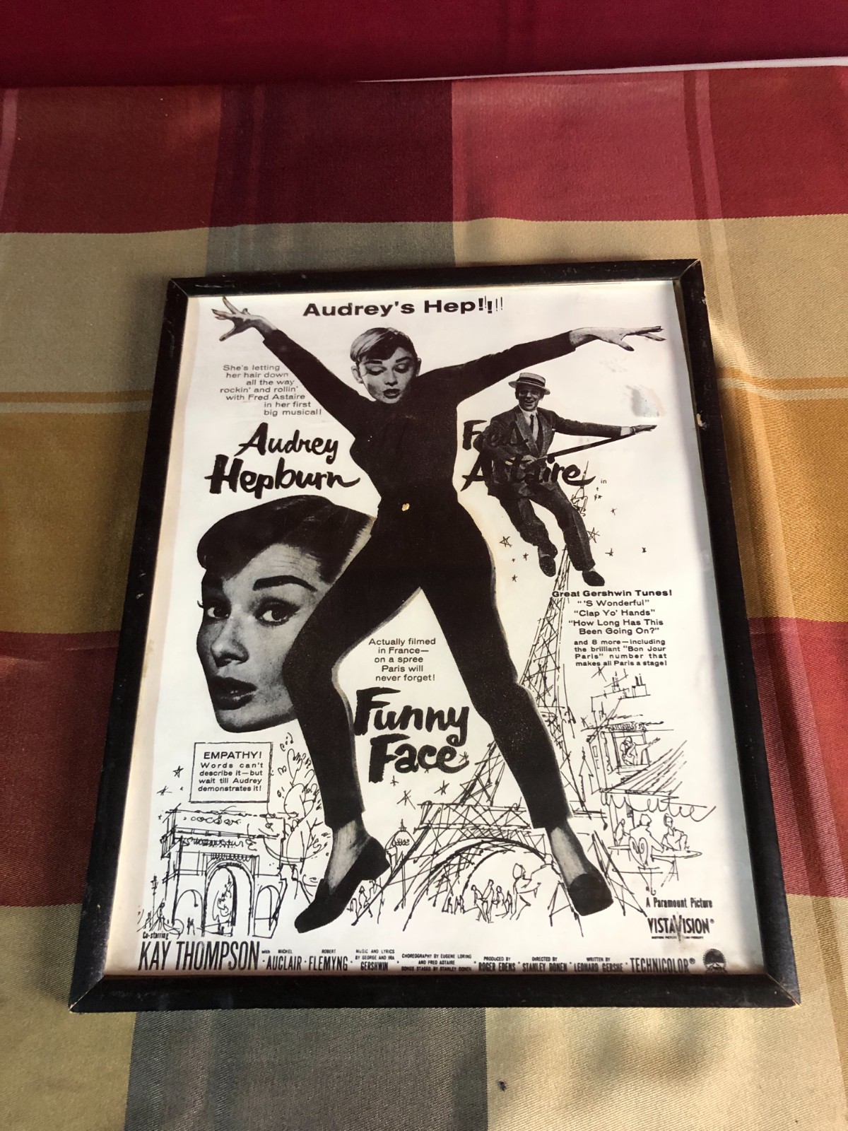 Audrey Hepburn Funny Face Framed Poster - photo 2