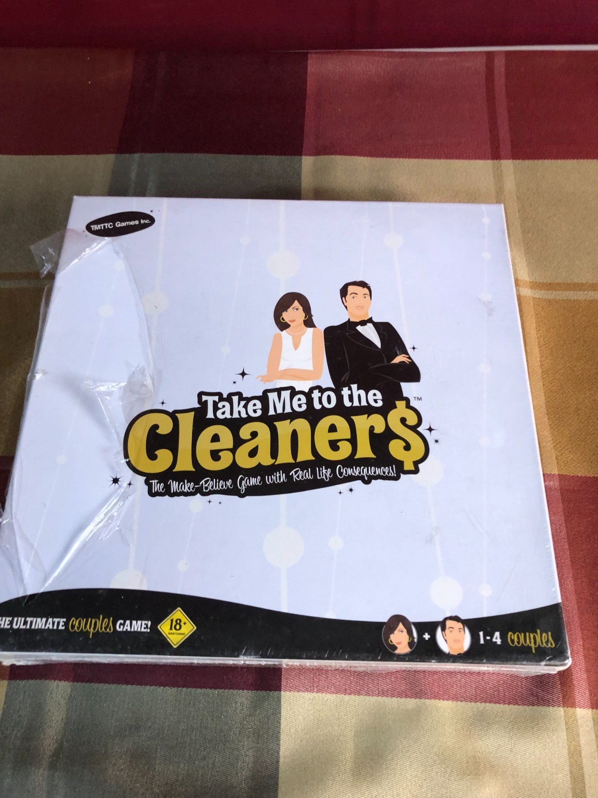 Take Me To The Cleaners Board Game New Complete Couples Party Ga