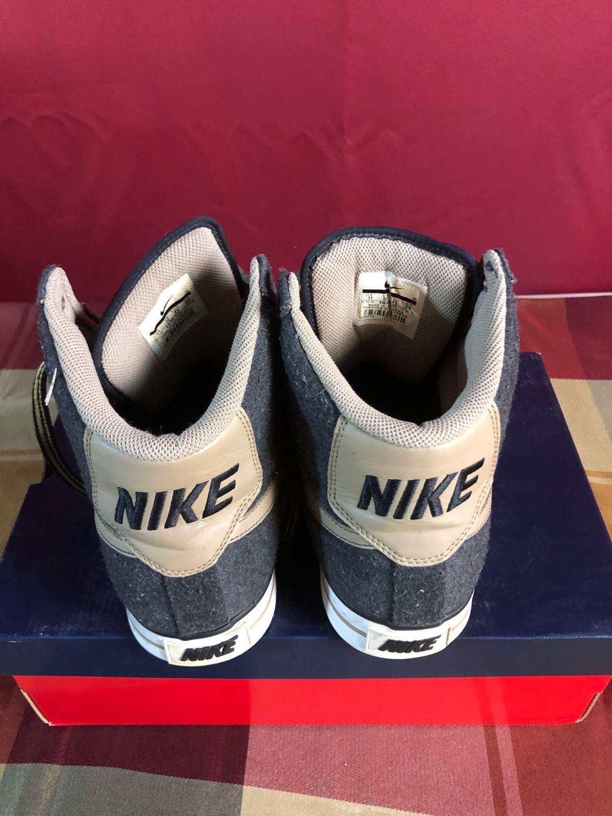Nike Blazer Mid AB TZ Wool Grey Men’s Size 11 w Box - photo 2