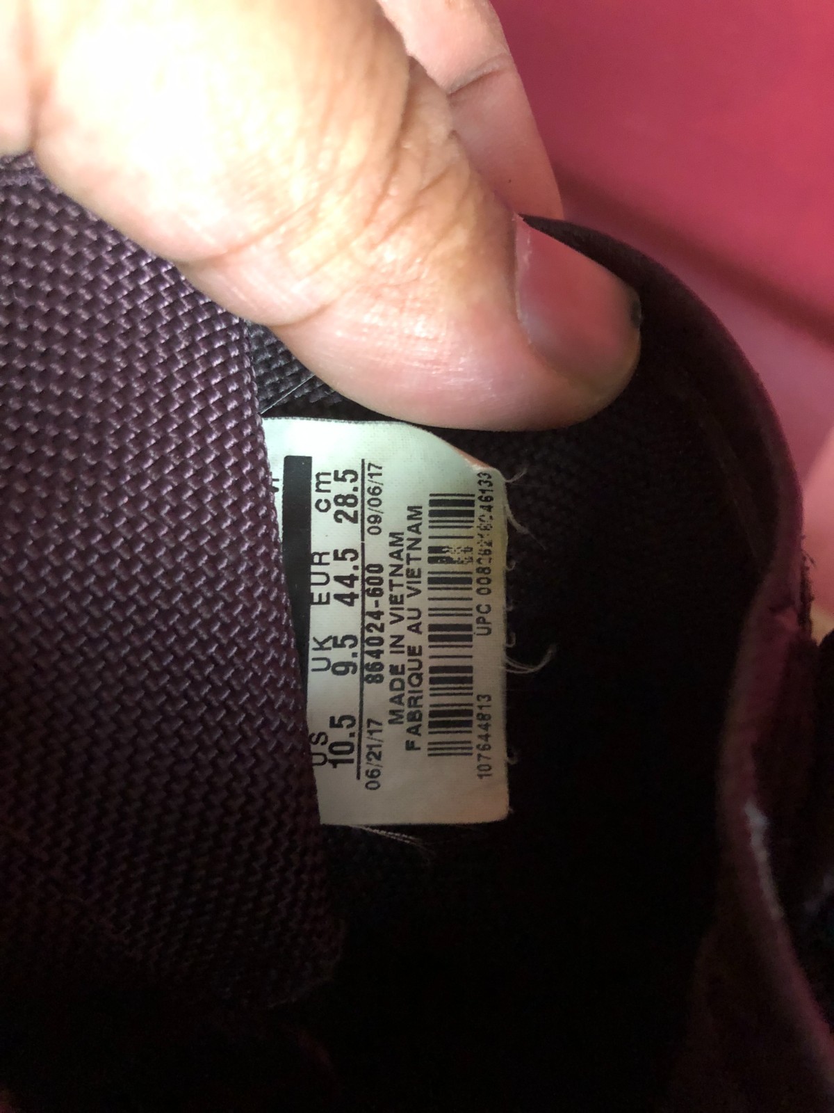 Nike SF Air Force 1 High Deep Burgundy Gum Men's Size 10.5 w/ St - photo 4