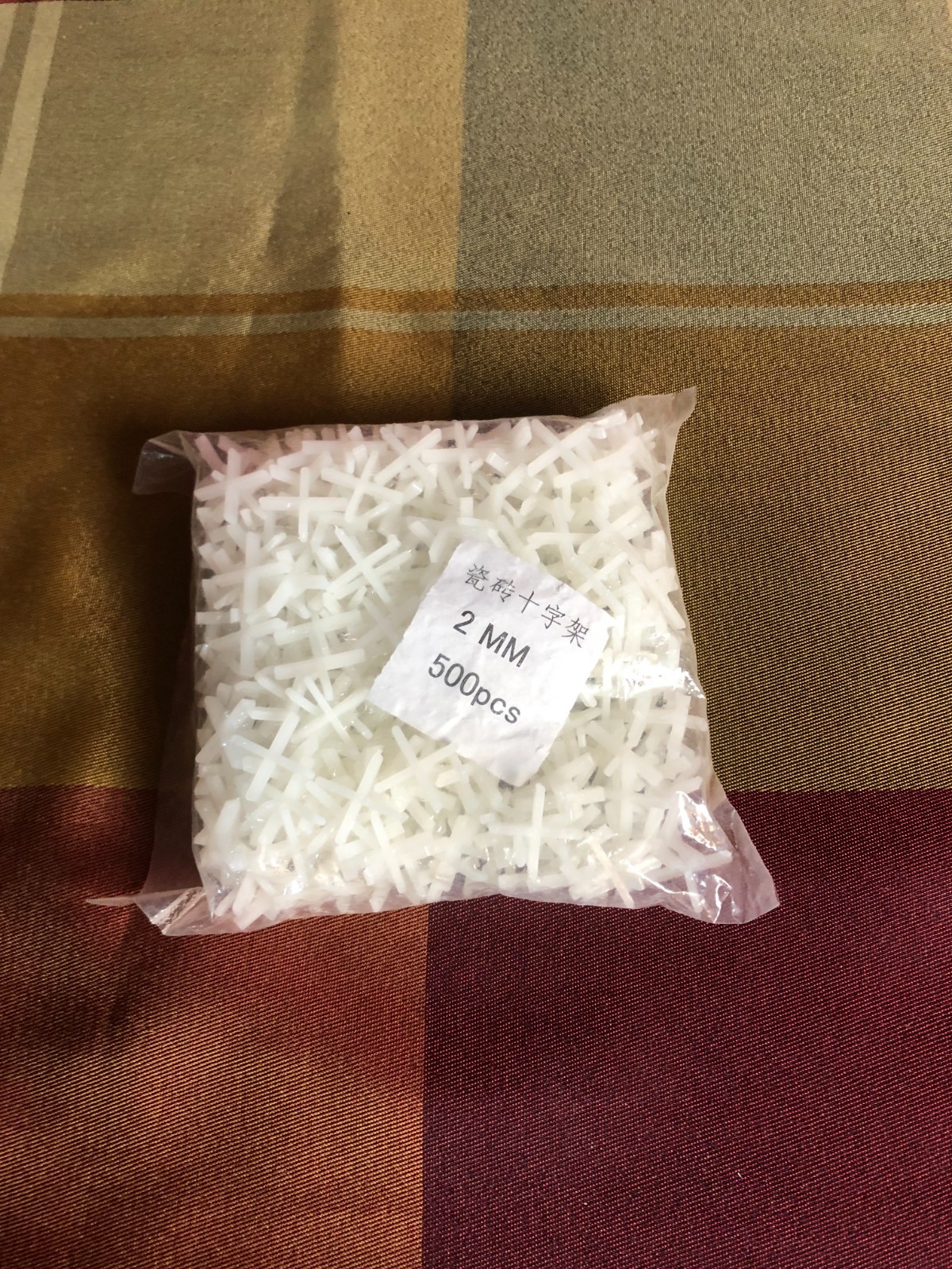 2mm Tile Spacers 500pcs Plastic Cross Spacers Flooring Wall Tile