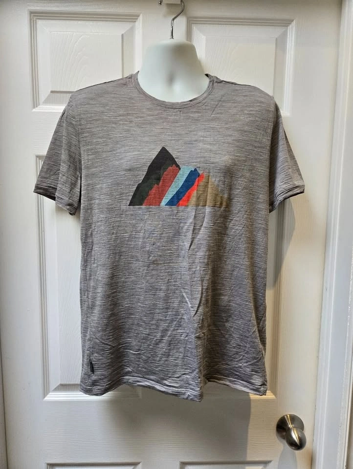 Icebreaker Men's Spector SS Seven Summits Heathered Gray Shirt - photo 2