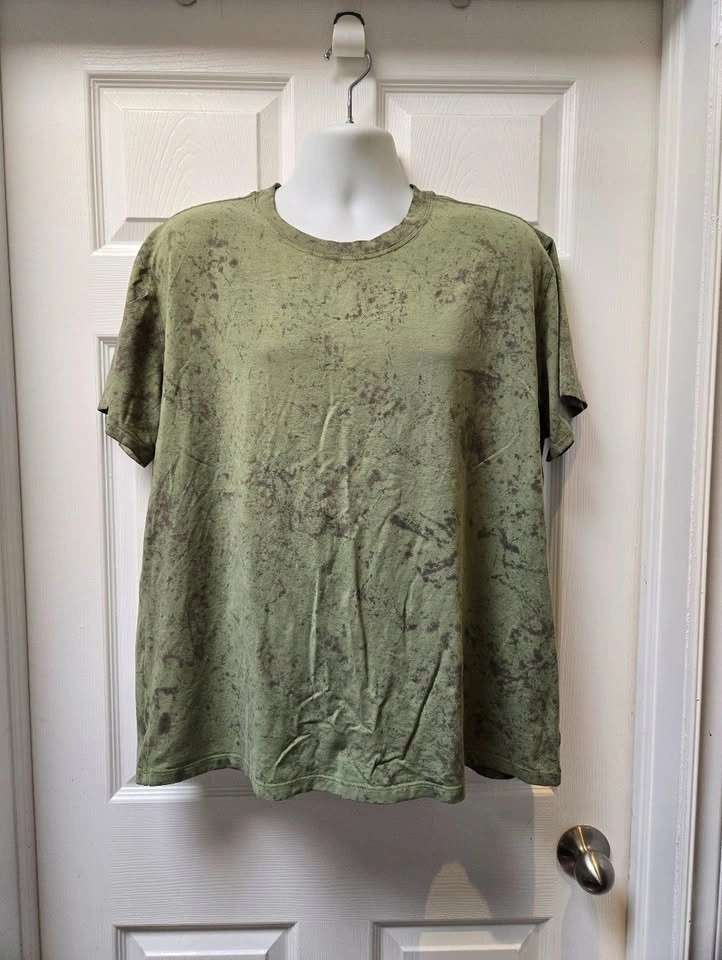 Lululemon All Yours Short Sleeve T-Shirt Vitasea Cirrus Wash Gre - photo 2