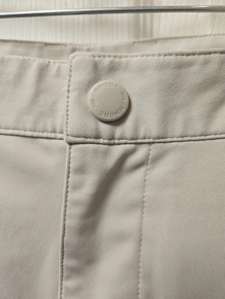 Rhone Commuter Men's Relaxed-Fit Pants - Stone, Size 38 - photo 4
