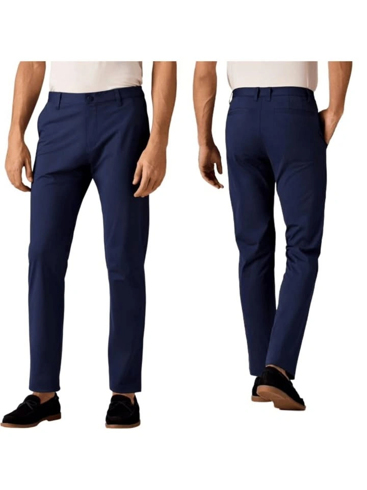 Rhone Commuter Men's Relaxed-Fit Pants Navy Blue Size 38