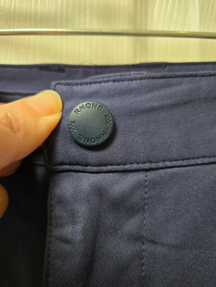 Rhone Commuter Men's Relaxed-Fit Pants Navy Blue Size 38 - photo 4